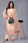 Linen Grace 3-Piece Kurta Set